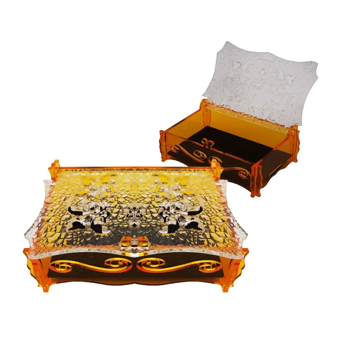 Exclusive Acrylic Name Card Box 005