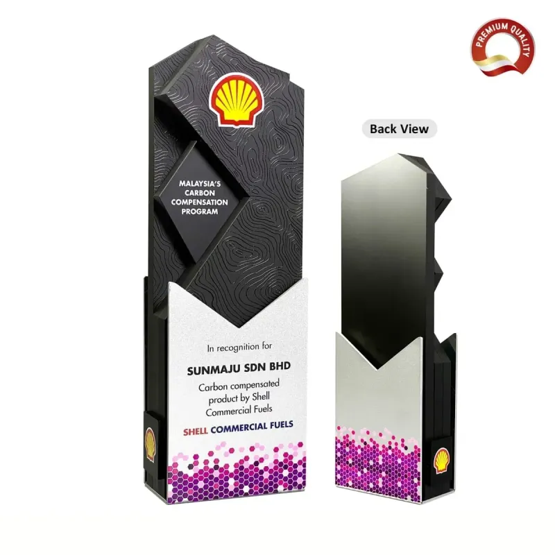 Square Honor Black Acrylic Award 1002 product image