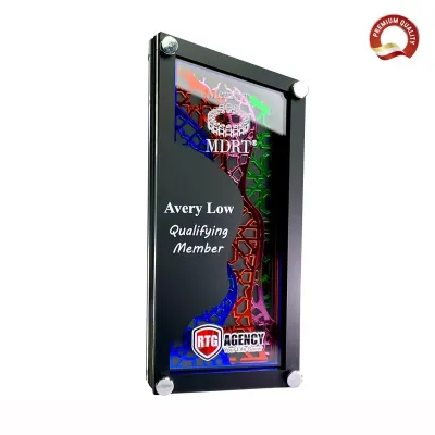 Square Honor Black Acrylic Award 1005