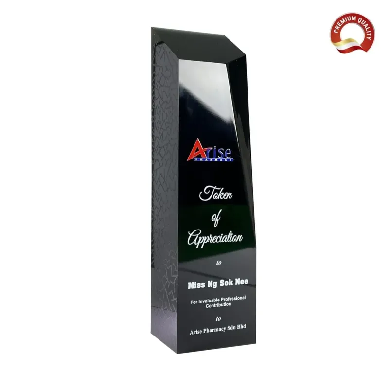 Square Honor Black Acrylic Award 1009 product image