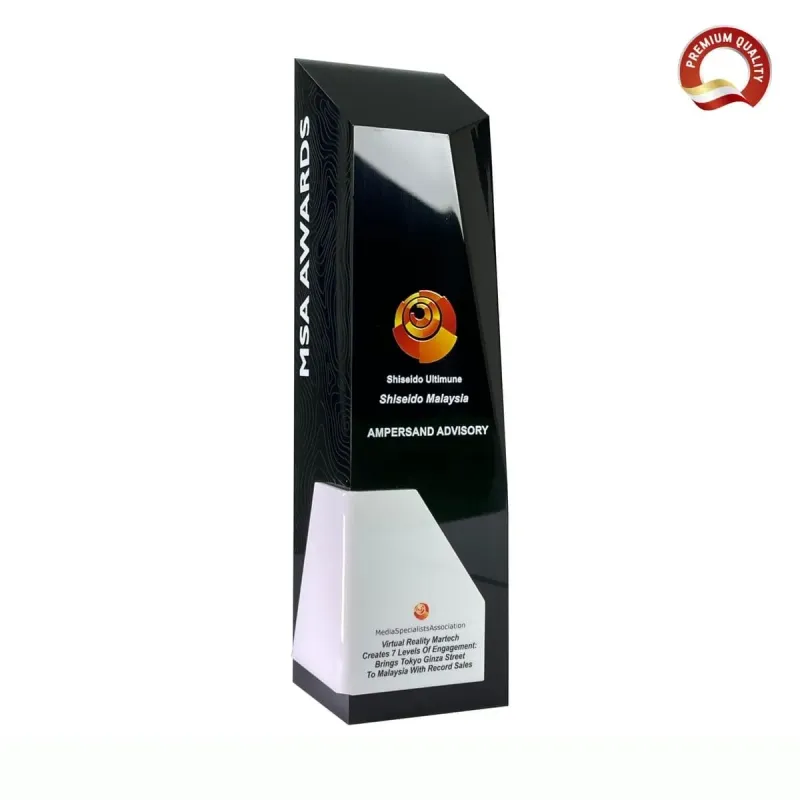 Square Honor Black Acrylic Award 1010 product image