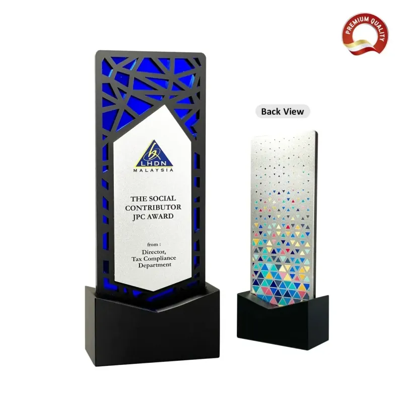 Square Honor Black Acrylic Award 1014 product image