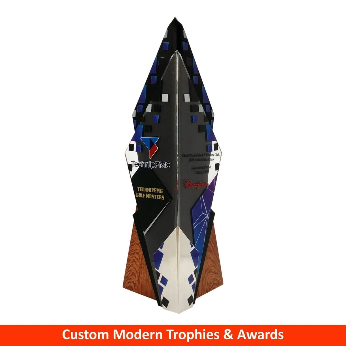 Custom Modern Trophies & Awards