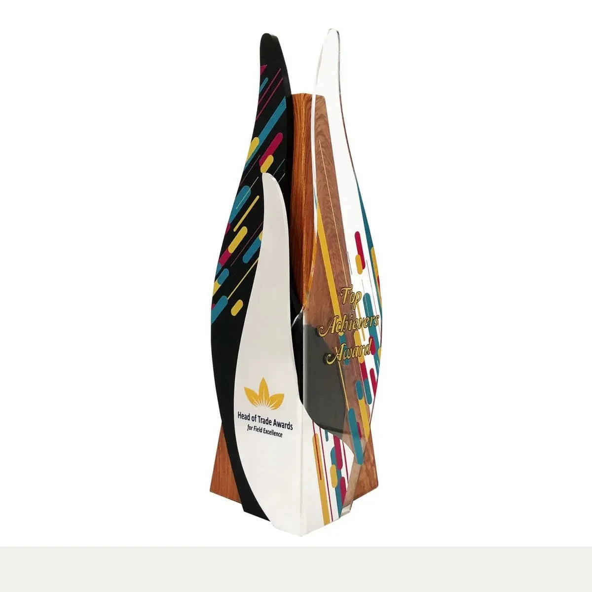 Wood Trophy 7436