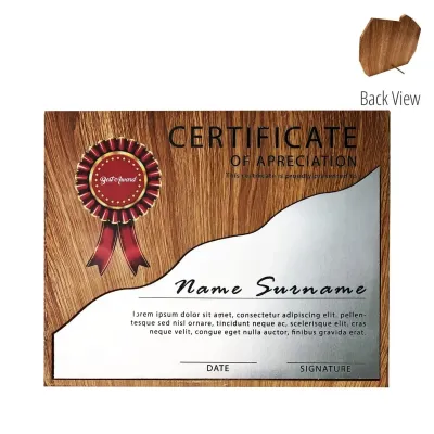 Wooden Plaque 7443