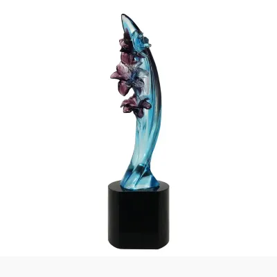 Liuli Crystal Trophy 1065