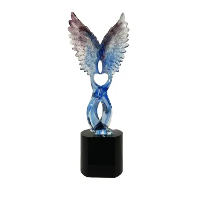 Liuli Crystal Trophy 1068