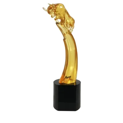Liuli Crystal Trophy 1070