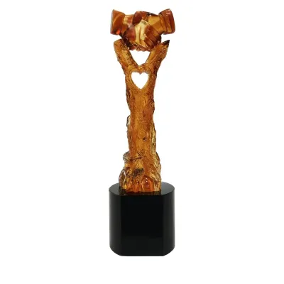 Liuli Crystal Trophy 1071