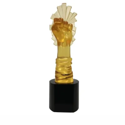 Liuli Crystal Trophy 1072