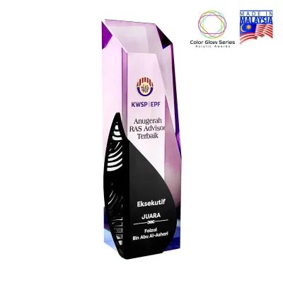Color Glow Acrylic Award 1080