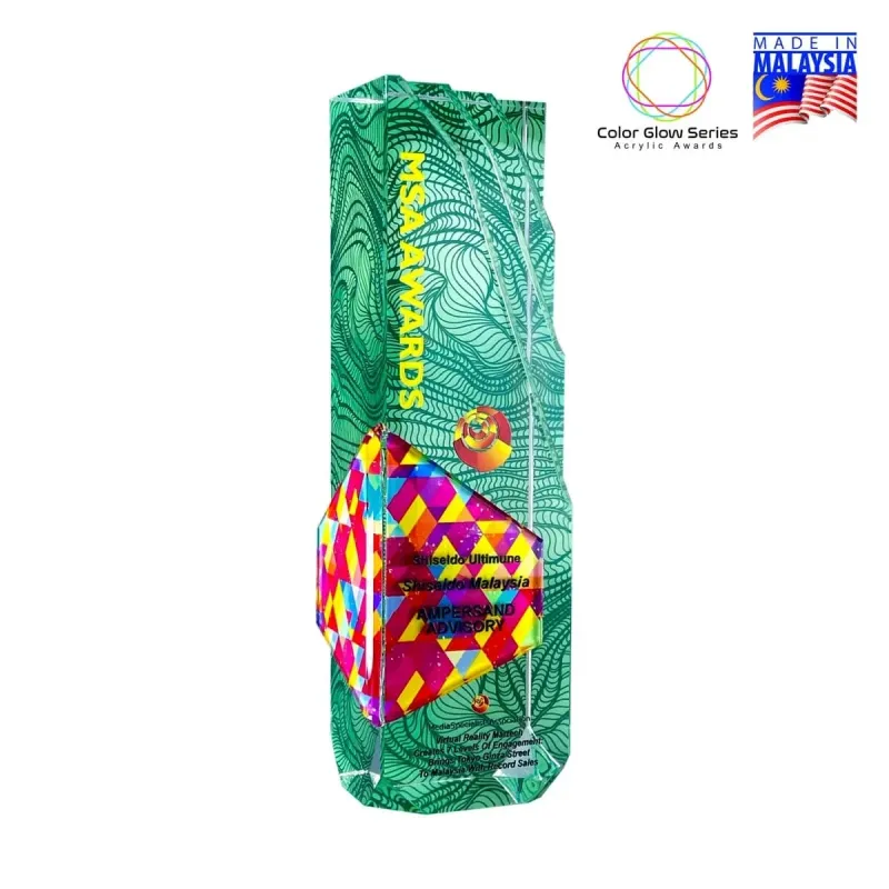 Color Glow Acrylic Award 1086 product image