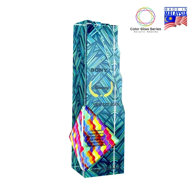 Color Glow Acrylic Award 1087 product image