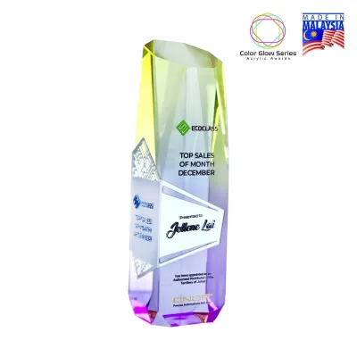 Color Glow Acrylic Award 1090