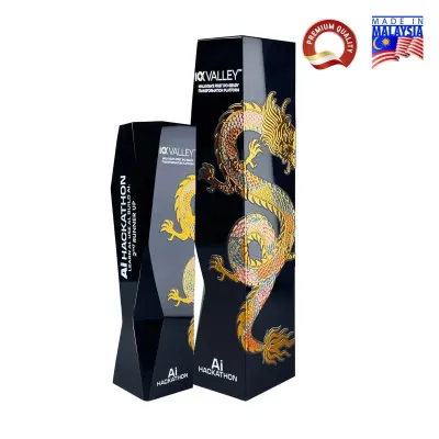 Square Honor Black Acrylic Award 1091