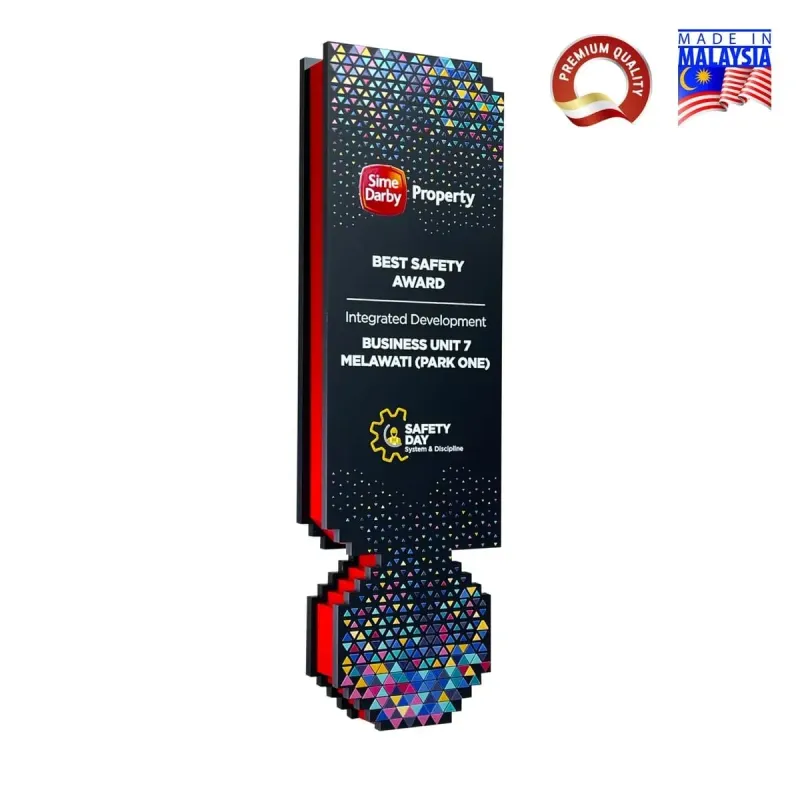 Square Honor Black Acrylic Award 1093 product image