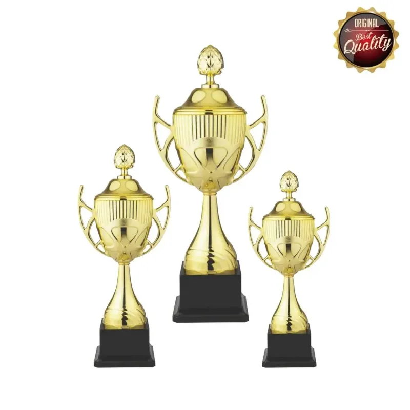 Economy Trophy (GOLD) 19484 polymer plastic trophies product image