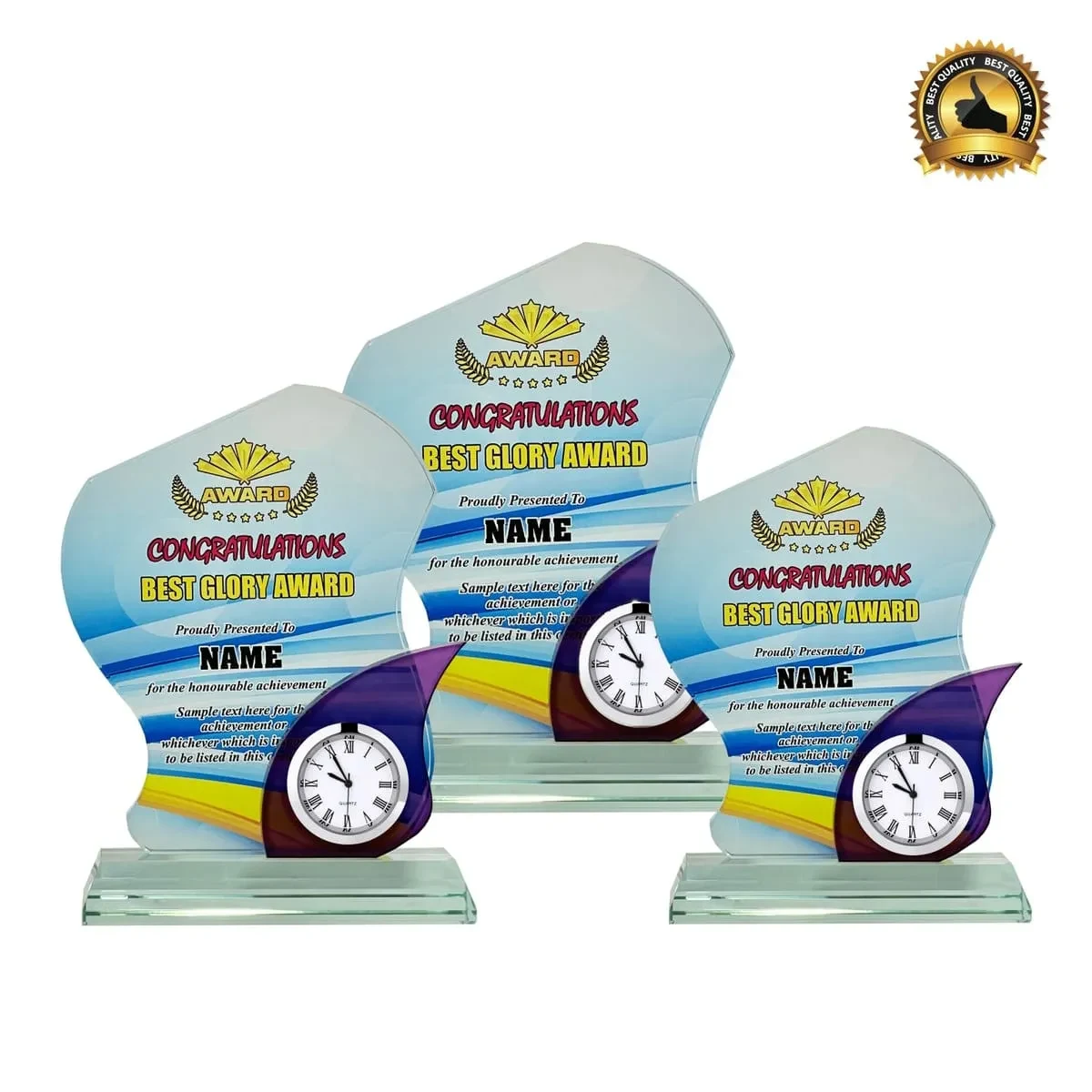 Exclusive Crystal Clock Series 2077