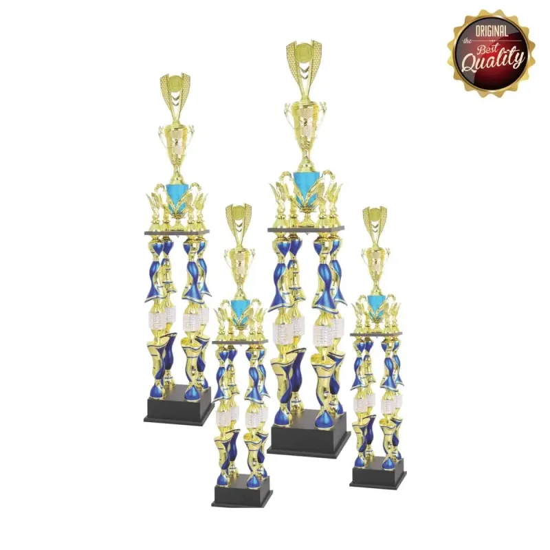 Pillars Trophy (GOLD BLUE) 28005 polymer plastic trophies product image