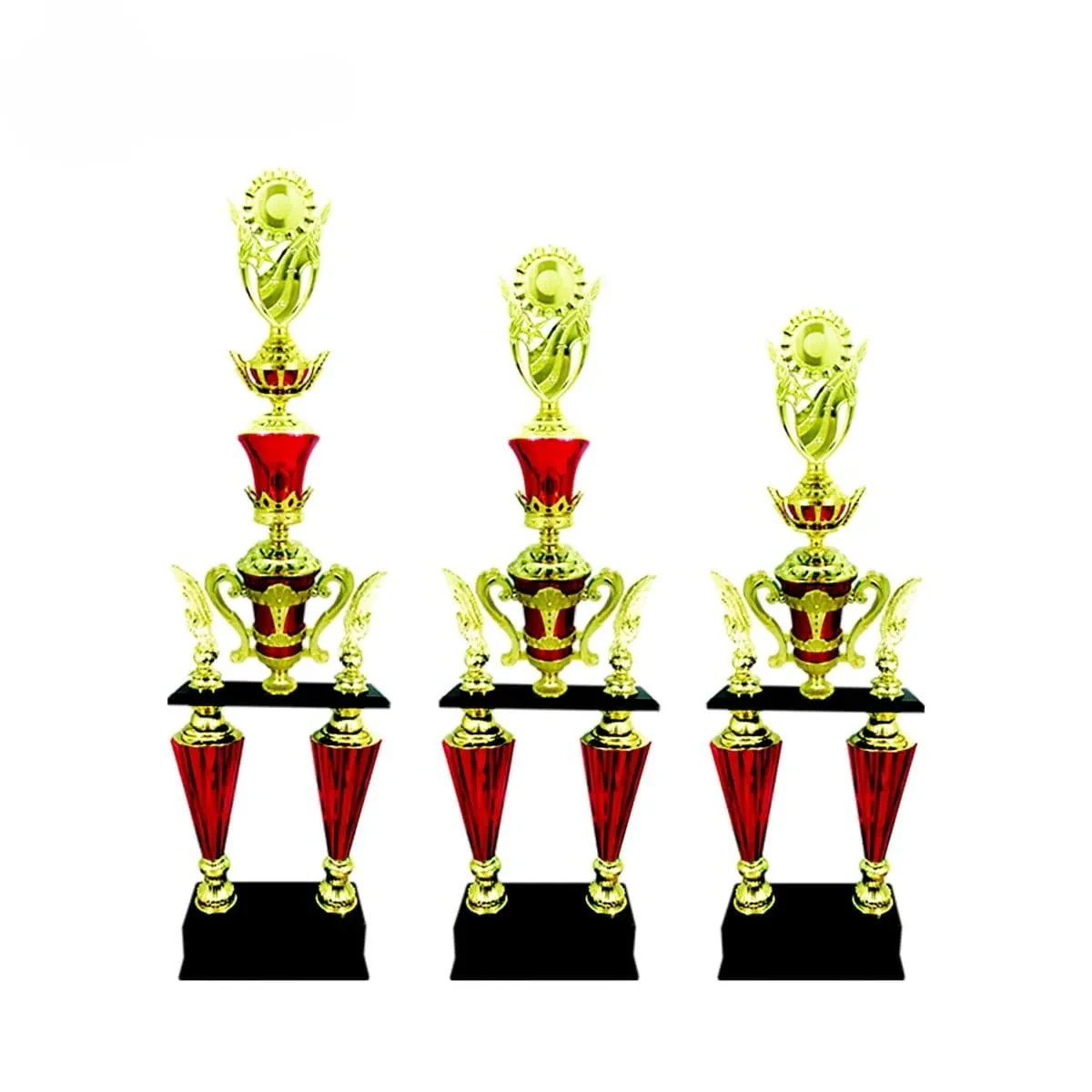 Plastic Trophy (GOLD RED) 2P001