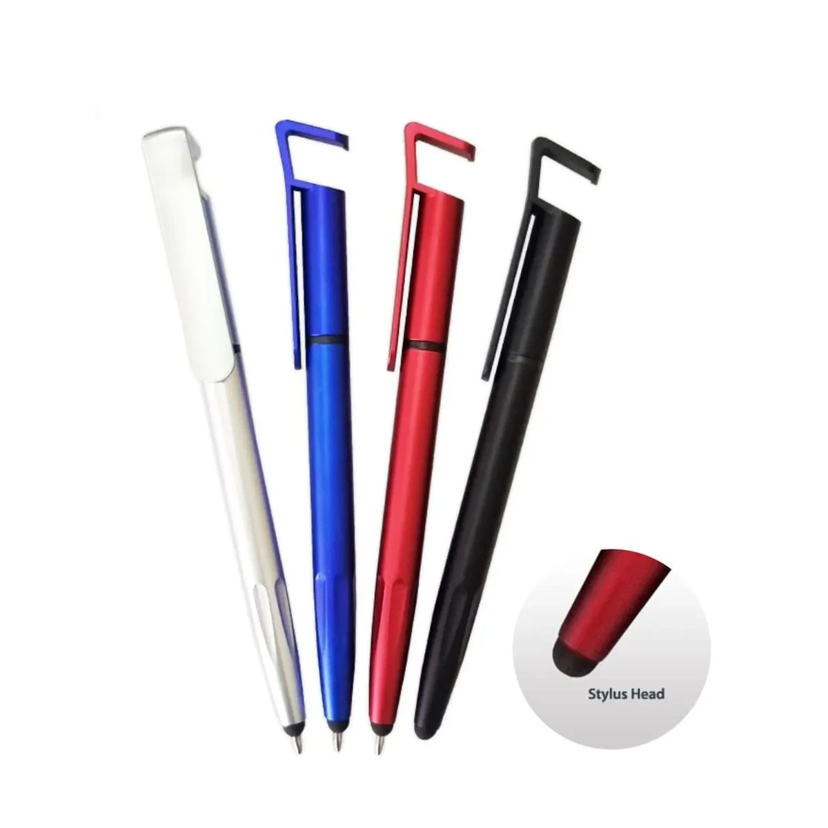 Stylus Pen (SILVER / BLUE / RED / BLACK) 3-in-1