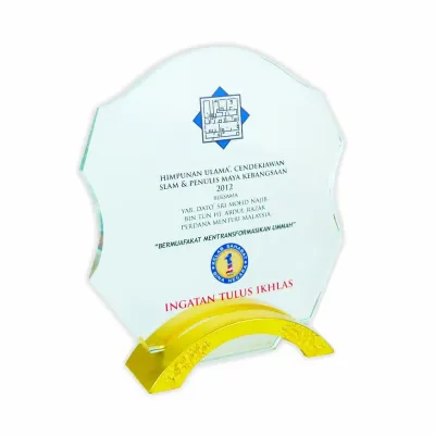 Exclusive Crystal Plaque 3000