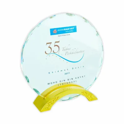 Exclusive Crystal Plaque 3001