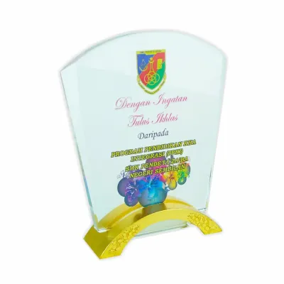Exclusive Crystal Plaque 3003