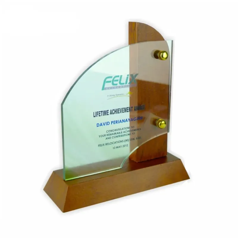 Exclusive Wooden Crystal Plaque 3007 product image
