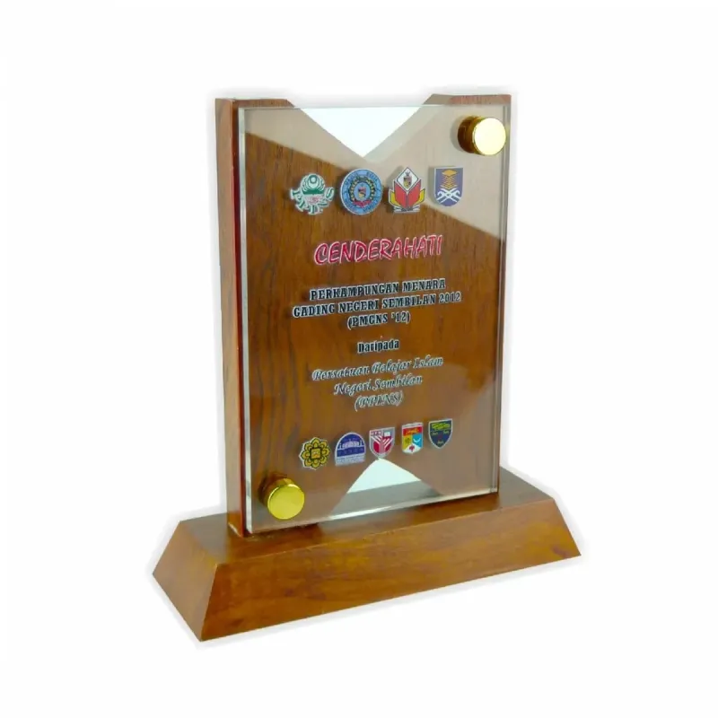 Exclusive Wooden Crystal Plaque 3010 product image
