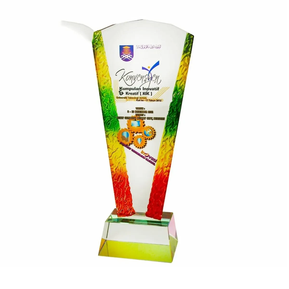 Exclusive Liuli Crystal Trophy 3019