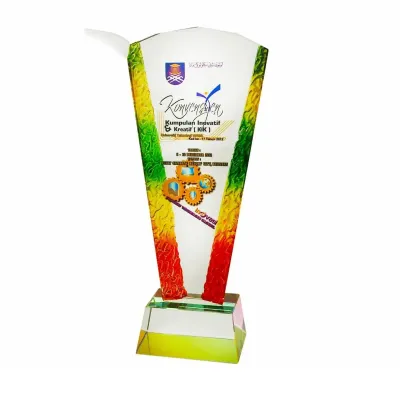 Exclusive Liuli Crystal Trophy 3019
