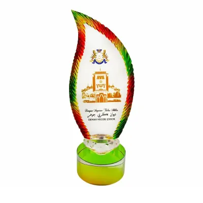 Exclusive Liuli Crystal Trophy 3022