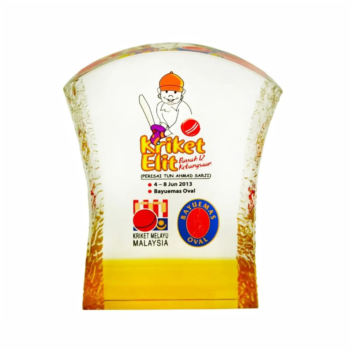 Exclusive Crystal Plaque 3023