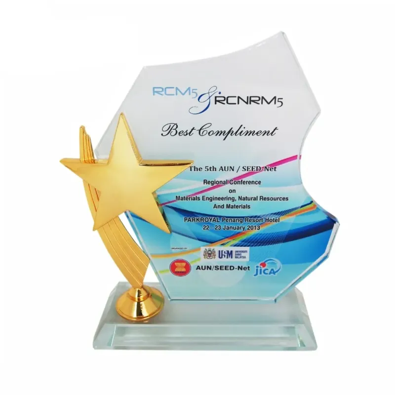 Exclusive Crystal Star Plaque 3028 product image