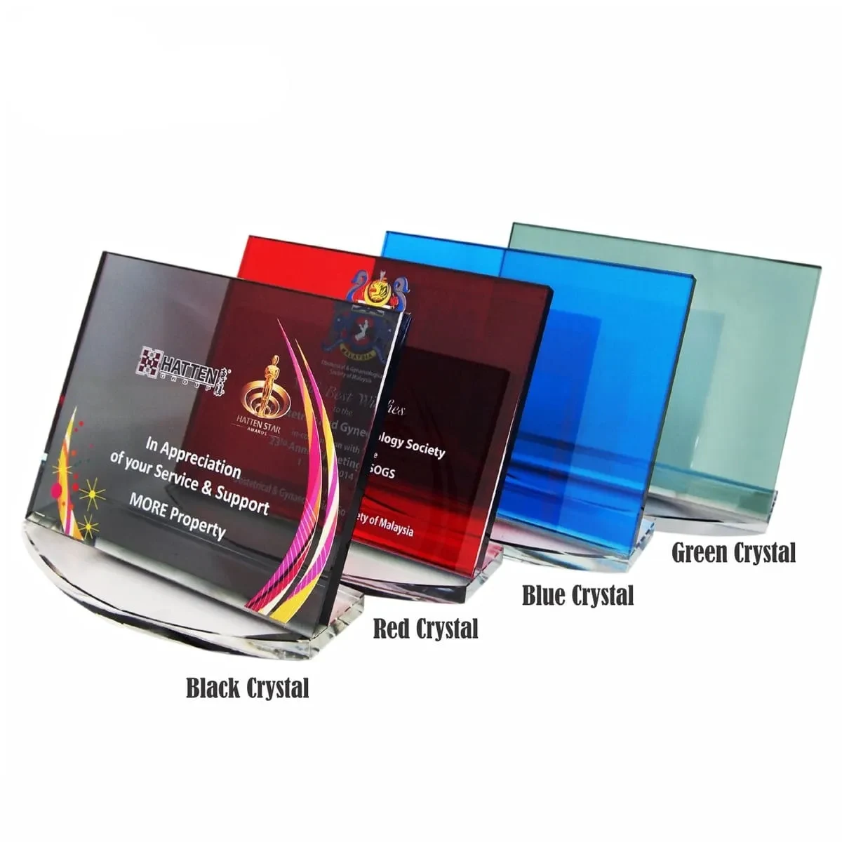 Exclusive Crystal Plaque 3033