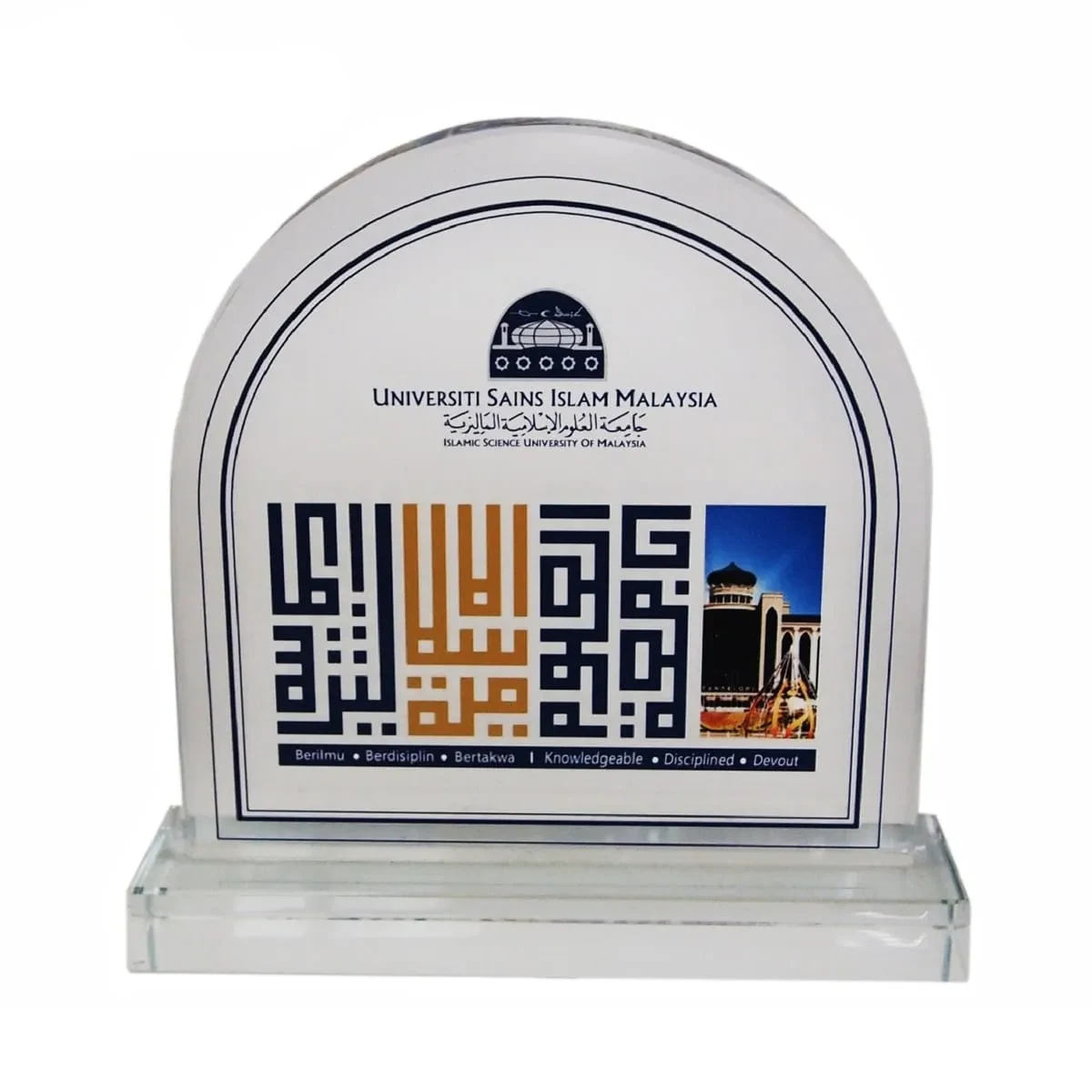 Exclusive Crystal Plaque 3034