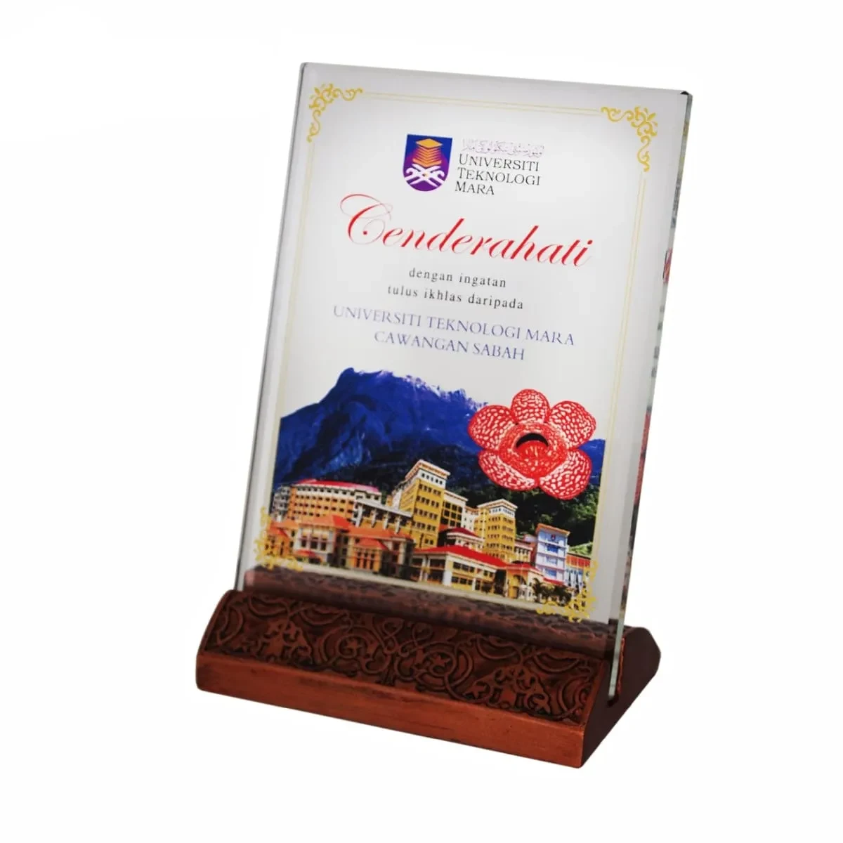 Exclusive Crystal Plaque 3036