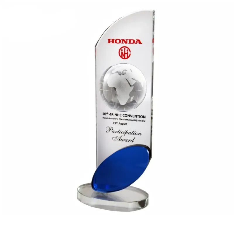 Exclusive Crystal Globe Plaque 3043 product image
