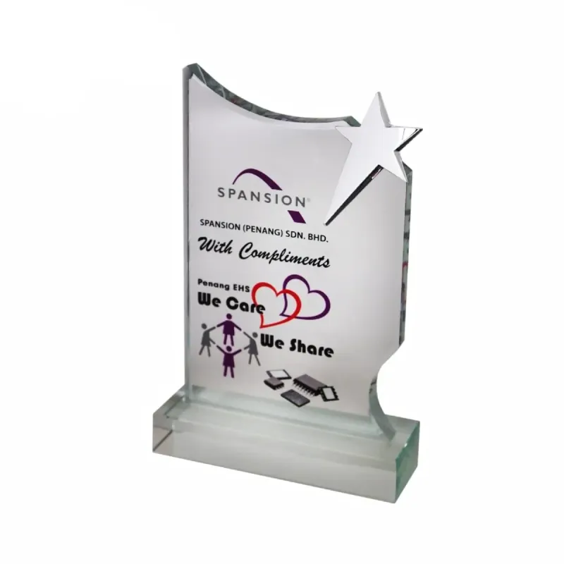 Exclusive Crystal Star Plaque 3056 product image
