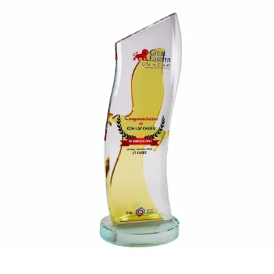 Exclusive Crystal Plaque 3070