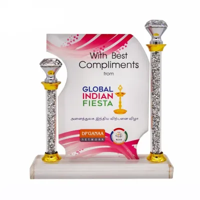 Exclusive Crystal Plaque 3076