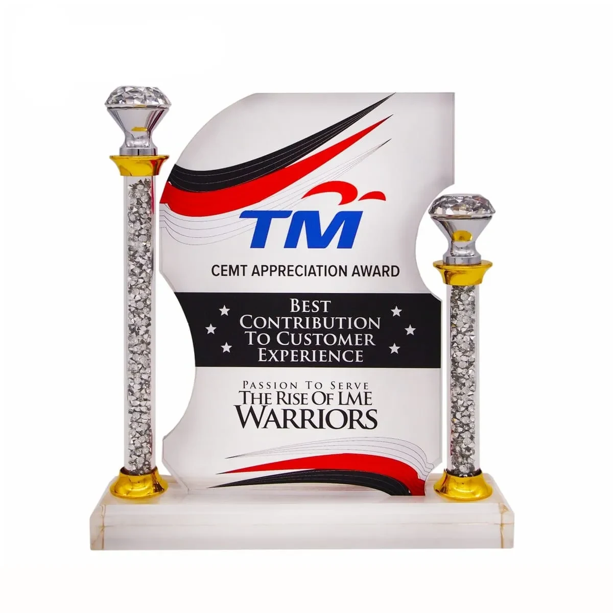 Exclusive Crystal Plaque 3077