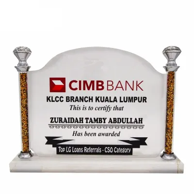Exclusive Crystal Plaque 3079