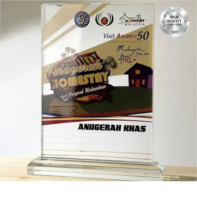Exclusive Crystal Plaque 3093