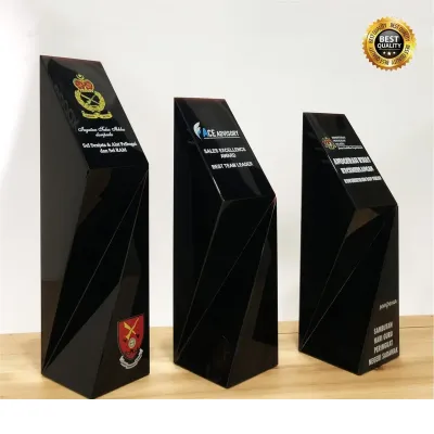Exclusive Black Crystal Plaque 3110