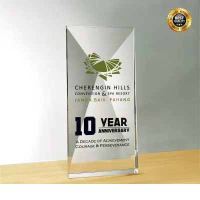 Exclusive Crystal Plaque 3111