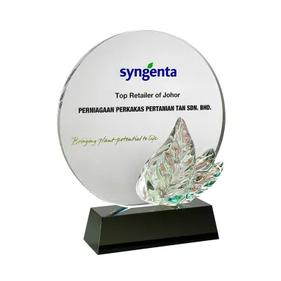 Exclusive Crystal Plaque 3130