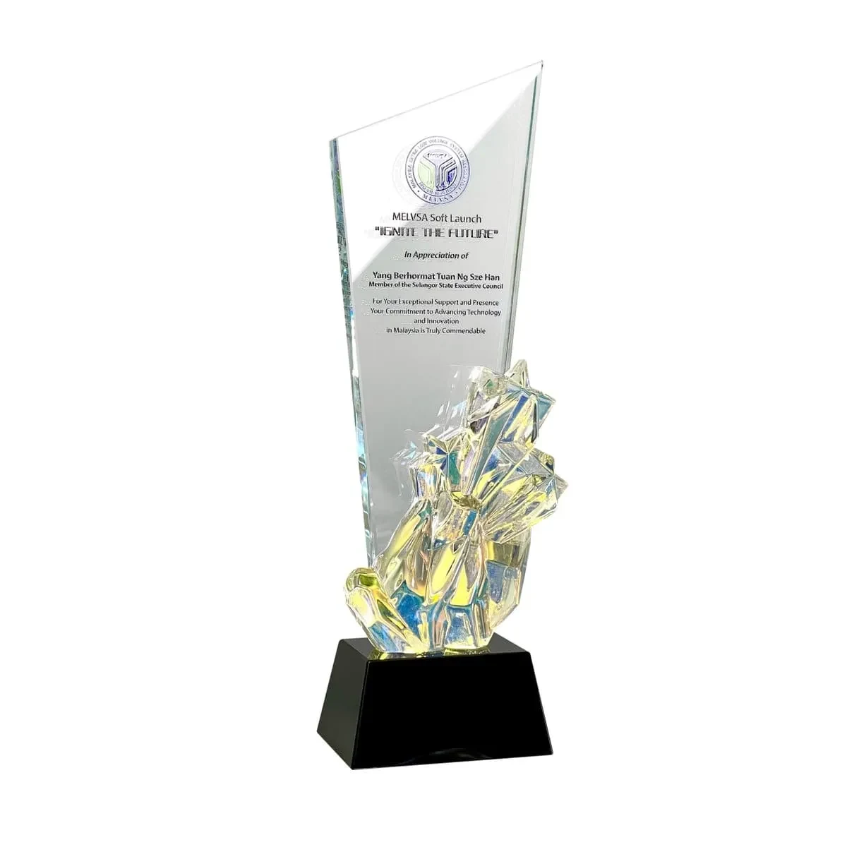 Exclusive Crystal Plaque 3139