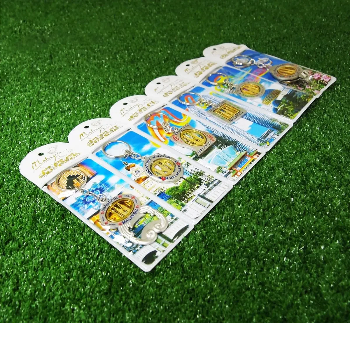 6-in-1 2D Nail Clipper Keychain (GOLD) 31 mixed materials product image 2